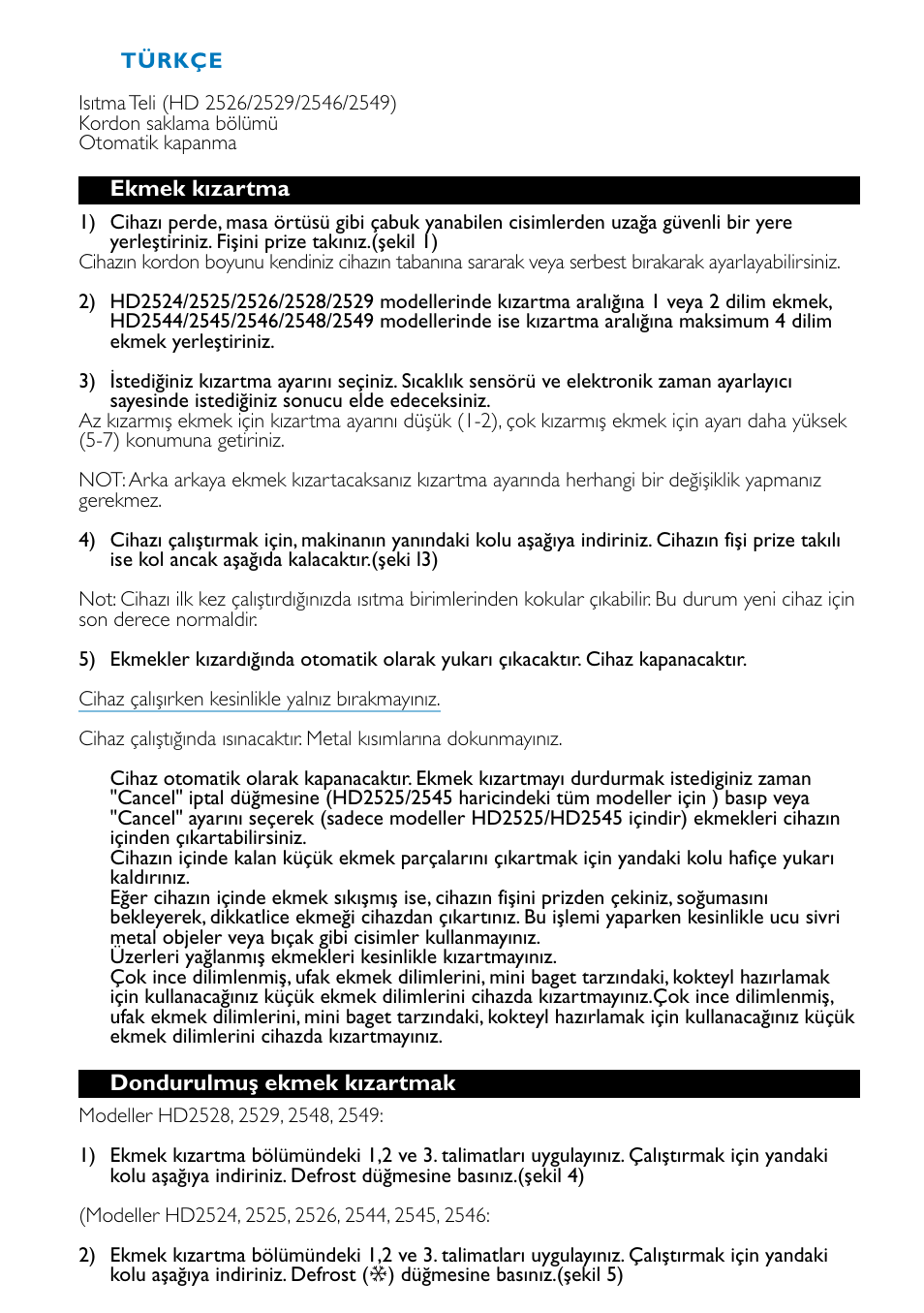 Philips Toaster HD2524 User Manual | Page 48 / 54
