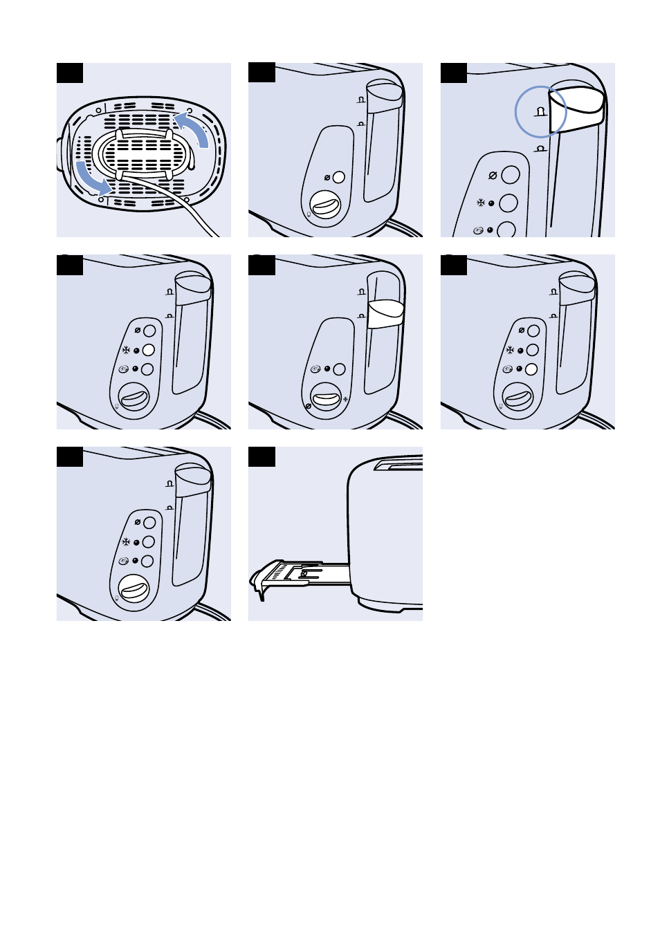 Philips Toaster HD2524 User Manual | Page 52 / 54