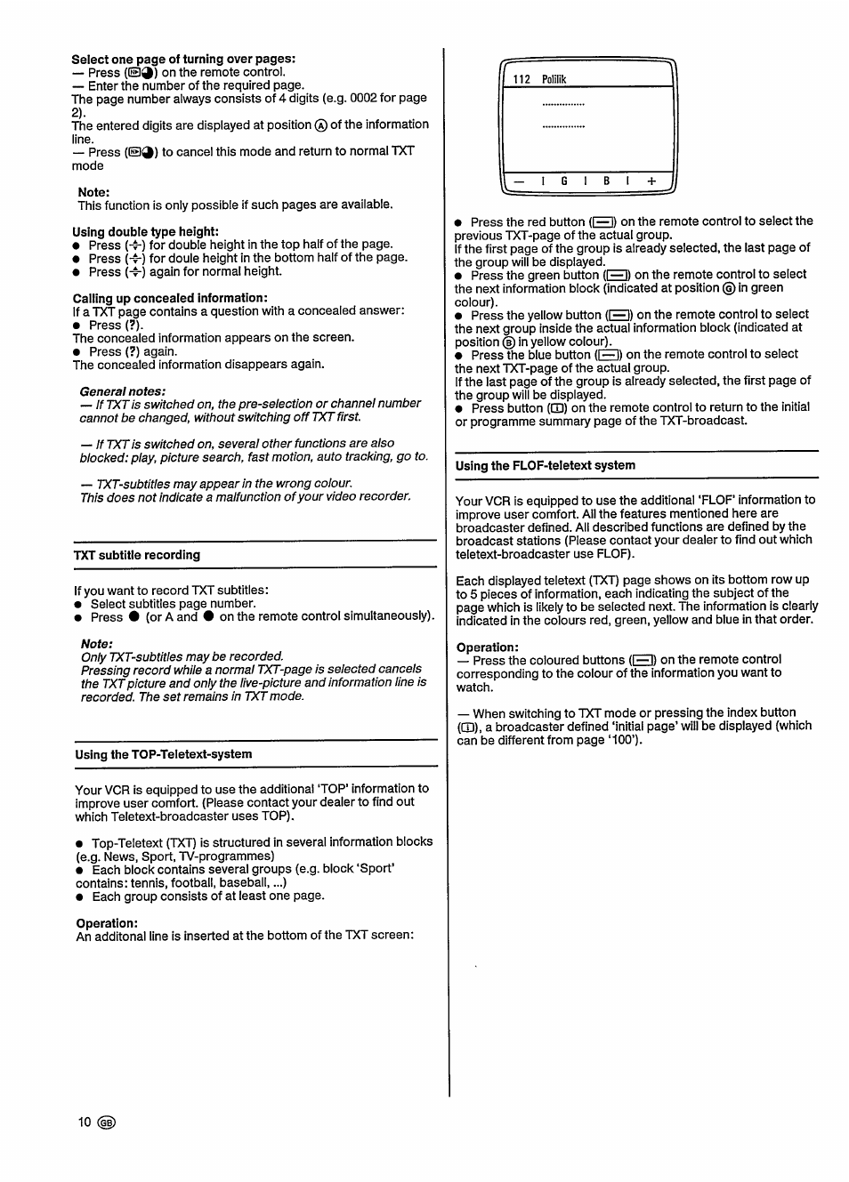 Philips VHS VR6393 User Manual | Page 14 / 26