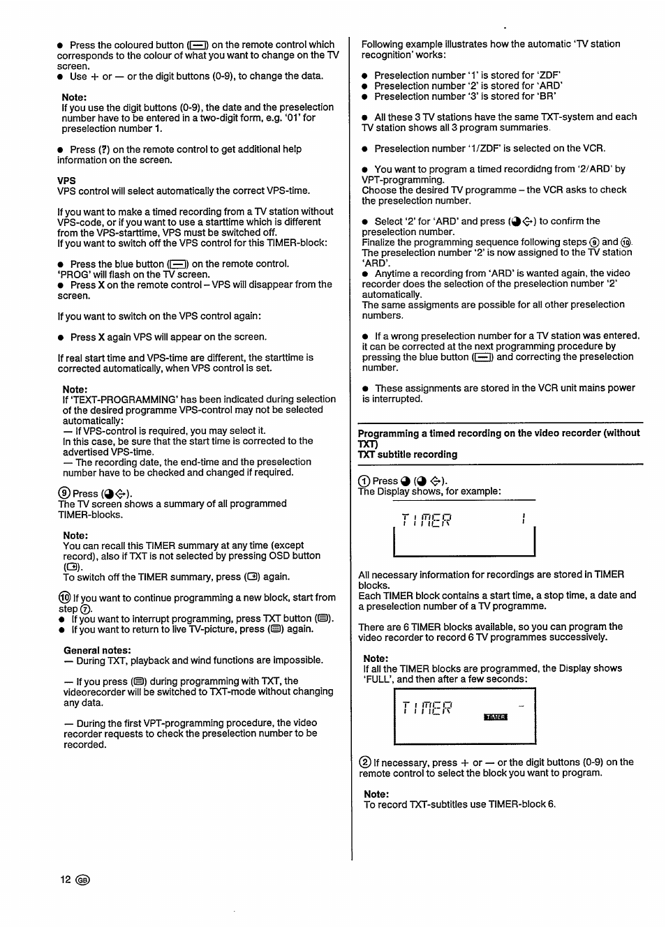 Philips VHS VR6393 User Manual | Page 16 / 26