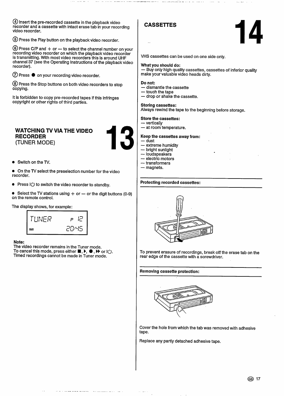 Philips VHS VR6393 User Manual | Page 21 / 26