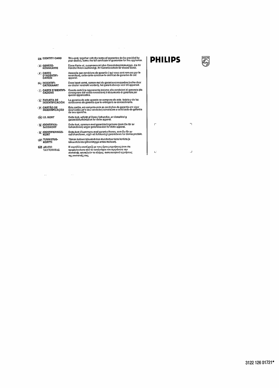 Philips | Philips VHS VR6393 User Manual | Page 26 / 26