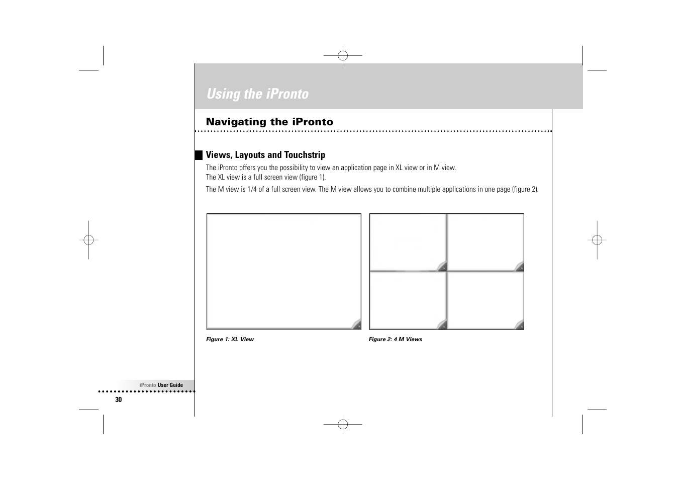 Using the ipronto, Navigating the ipronto | Philips Wireless Equipment Box User Manual | Page 30 / 60