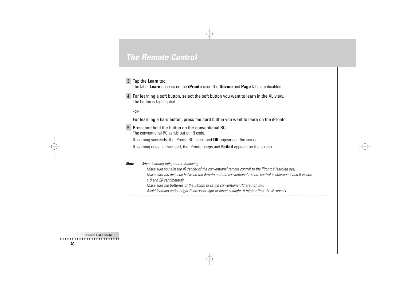 The remote control | Philips Wireless Equipment Box User Manual | Page 40 / 60