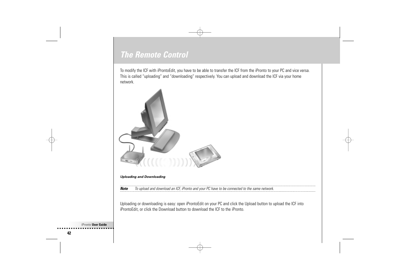 The remote control | Philips Wireless Equipment Box User Manual | Page 42 / 60