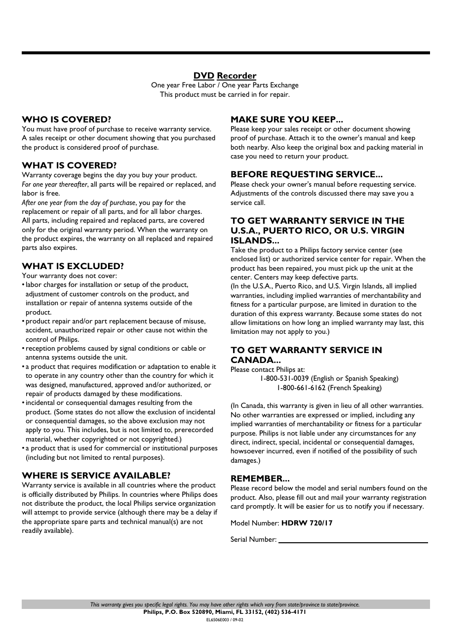 Philips HDRW 720/17 User Manual | Page 84 / 90