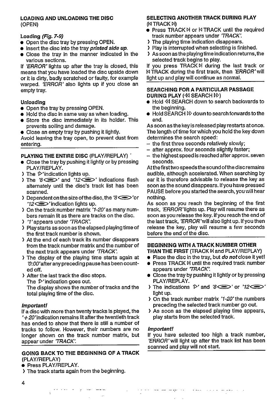 Philips CD 210 User Manual | Page 4 / 10