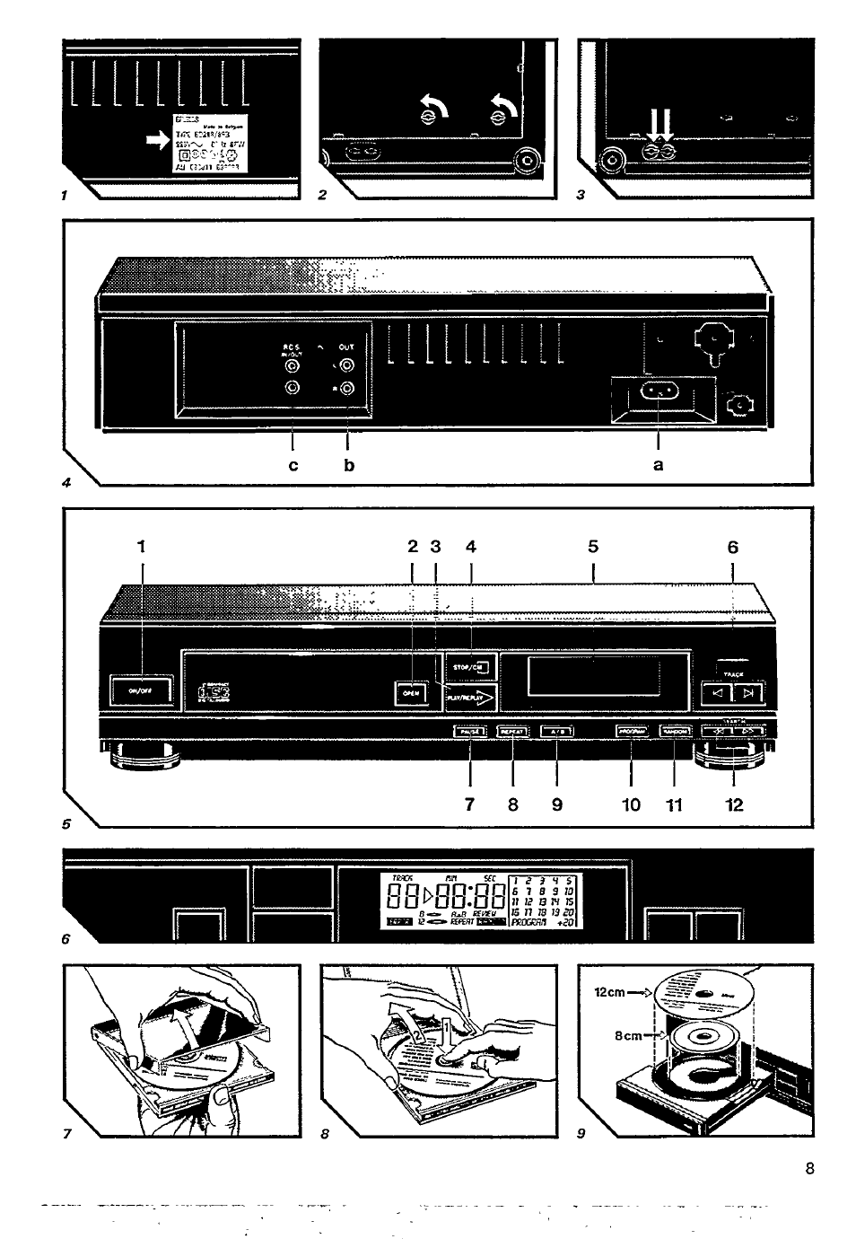 Jl..l--l | Philips CD 210 User Manual | Page 8 / 10