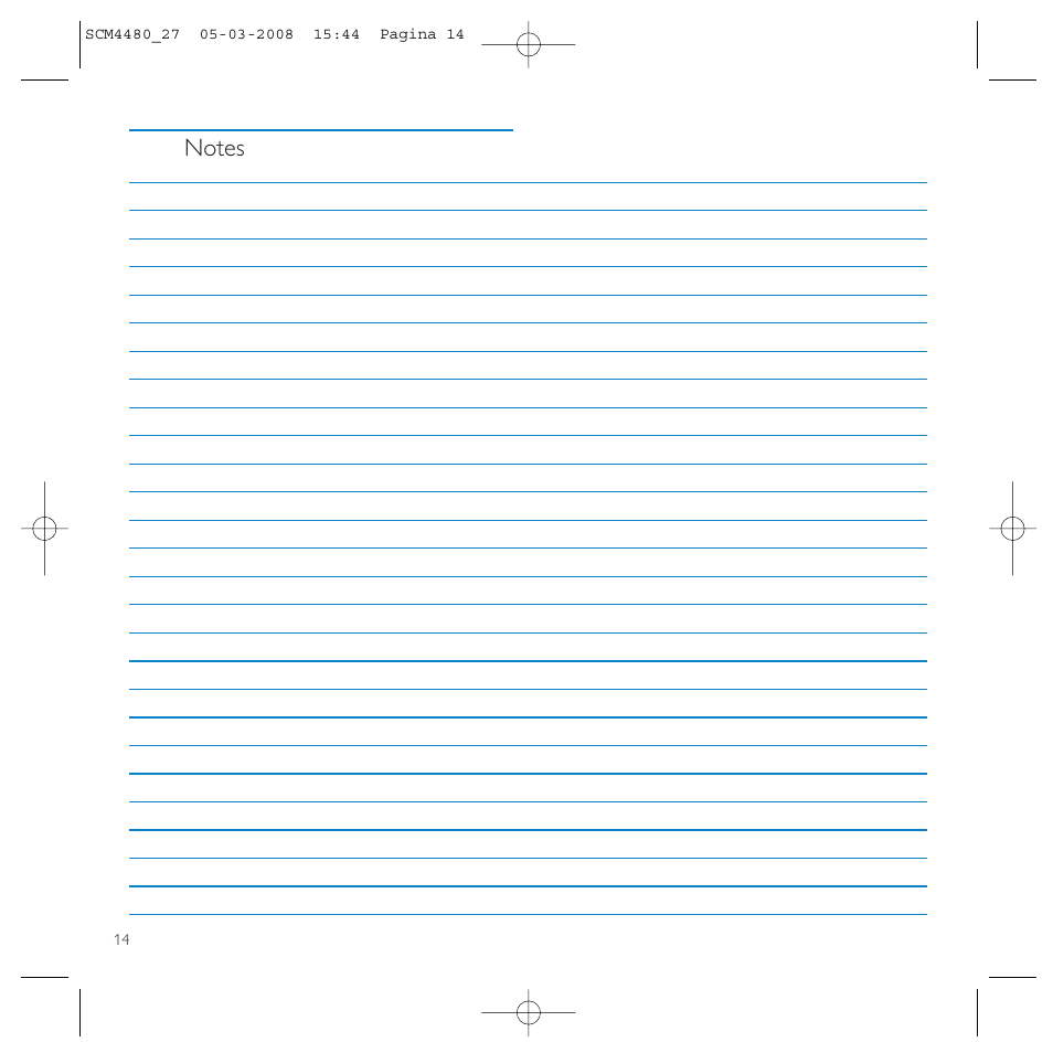 Philips SCM4480/27 User Manual | Page 14 / 16