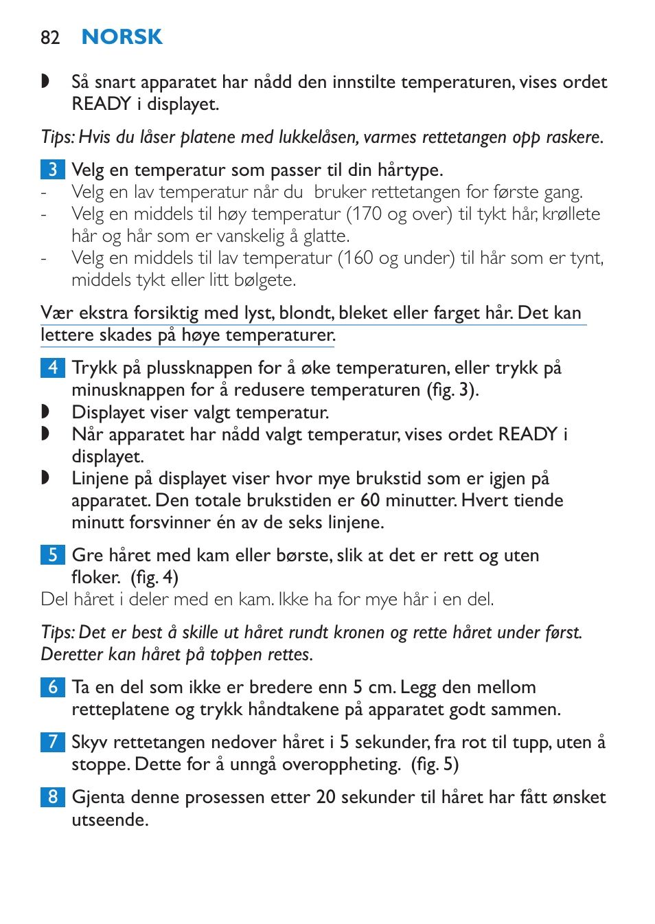 Philips HP4667 User Manual | Page 82 / 112