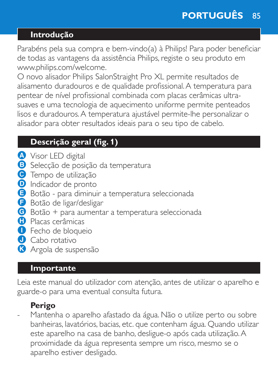 Philips HP4667 User Manual | Page 85 / 112