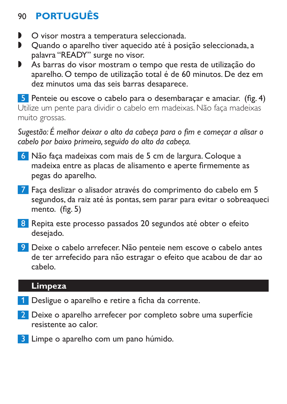 Alisar | Philips HP4667 User Manual | Page 90 / 112