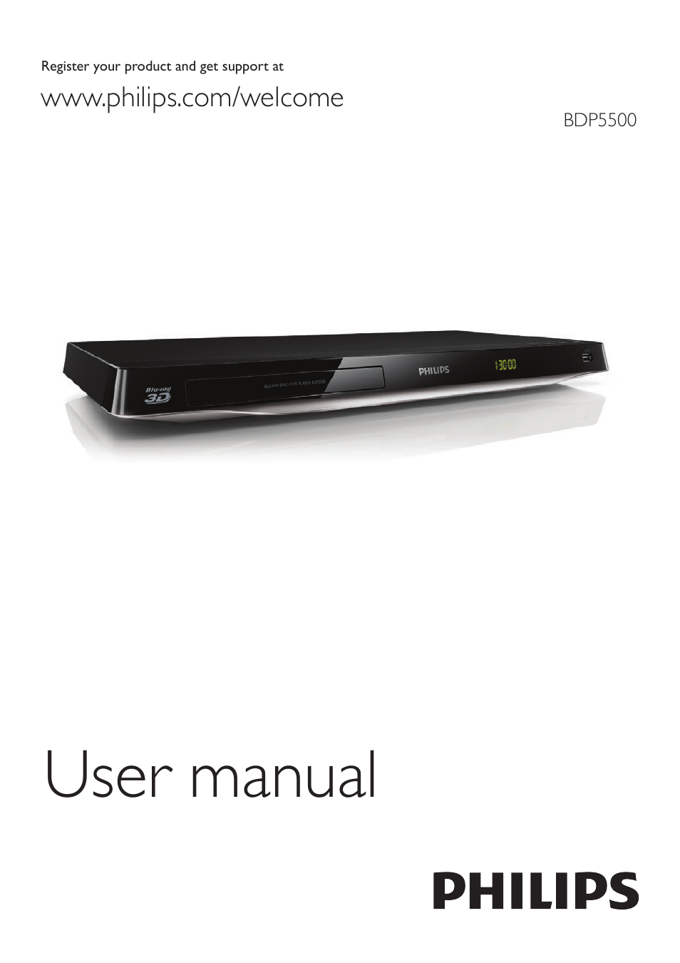 Philips BDP5500 User Manual | 30 pages