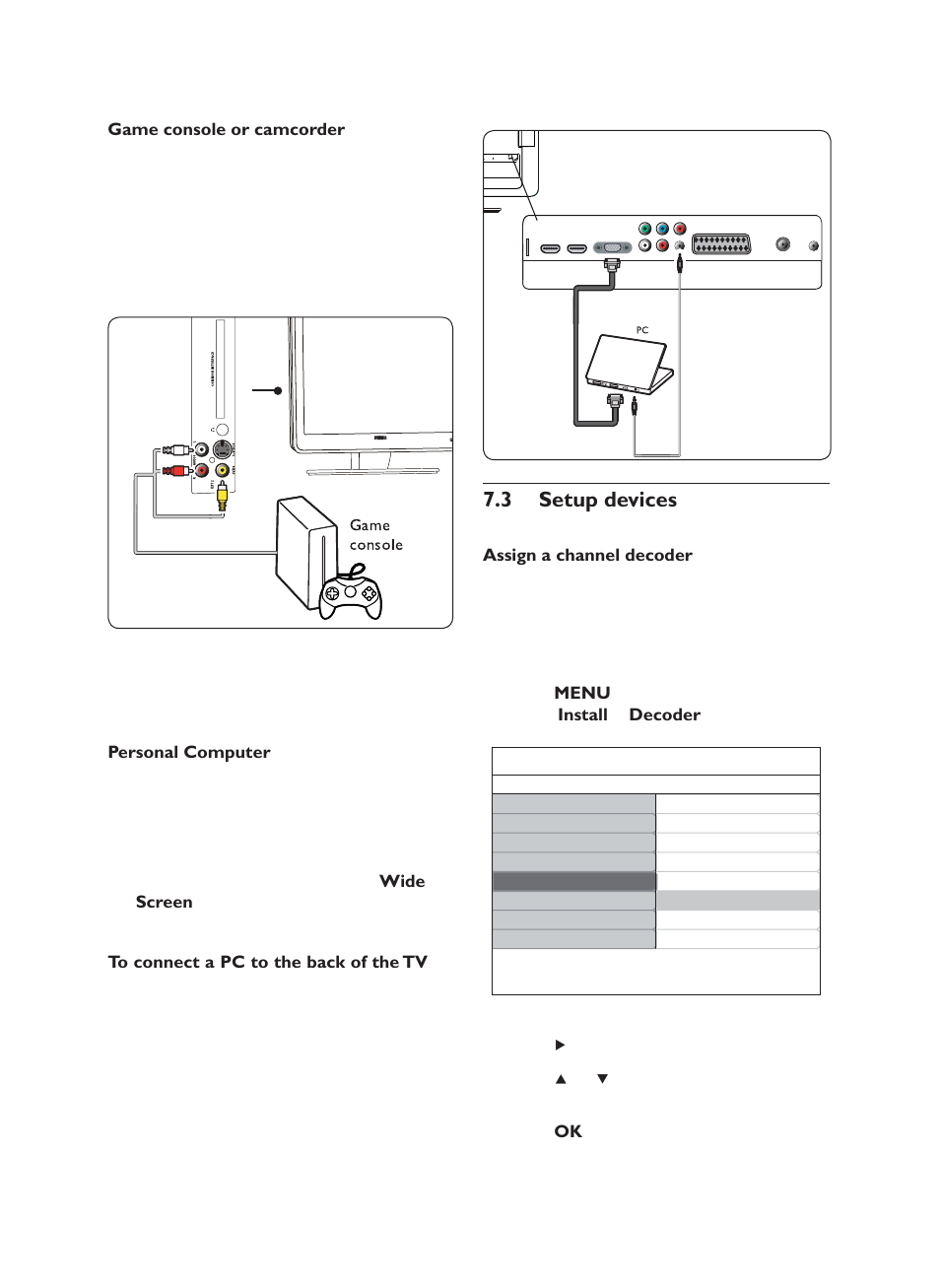 3 setup devices | Philips 19PFL5403/60 User Manual | Page 30 / 38