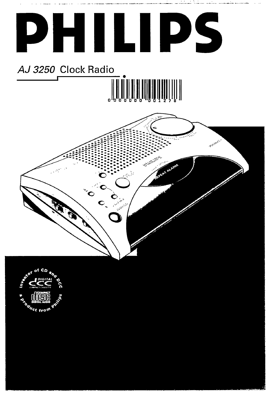 Philips AJ 3250/05W User Manual | 10 pages