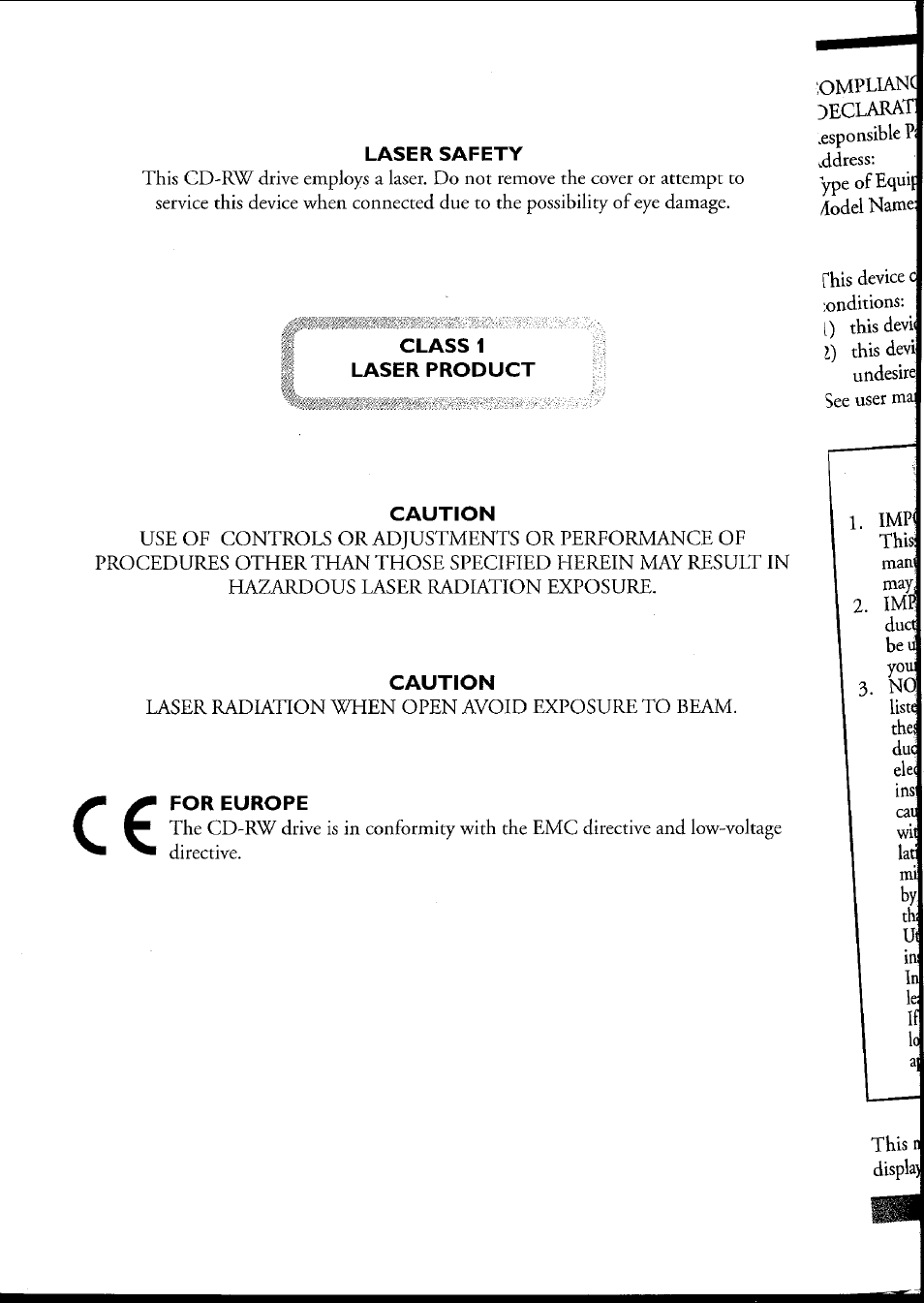 Philips PCRW404K/17 User Manual | Page 3 / 122