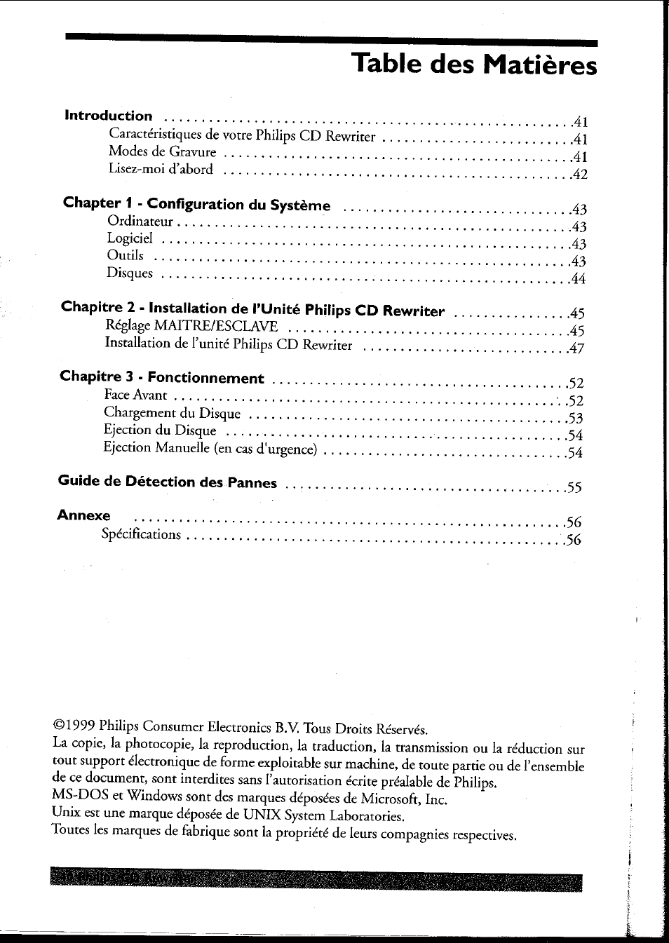 Philips PCRW404K/17 User Manual | Page 48 / 122