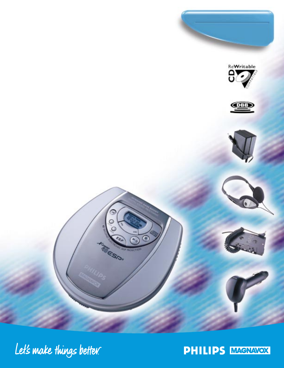 Philips AZ7792 User Manual | 2 pages