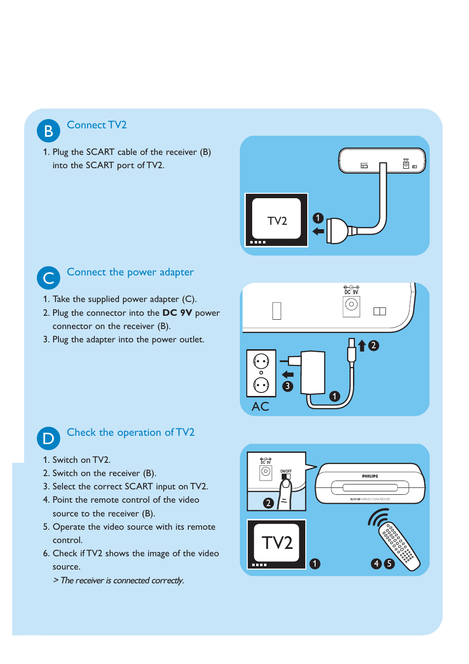 Philips SLV3100 User Manual | Page 5 / 8