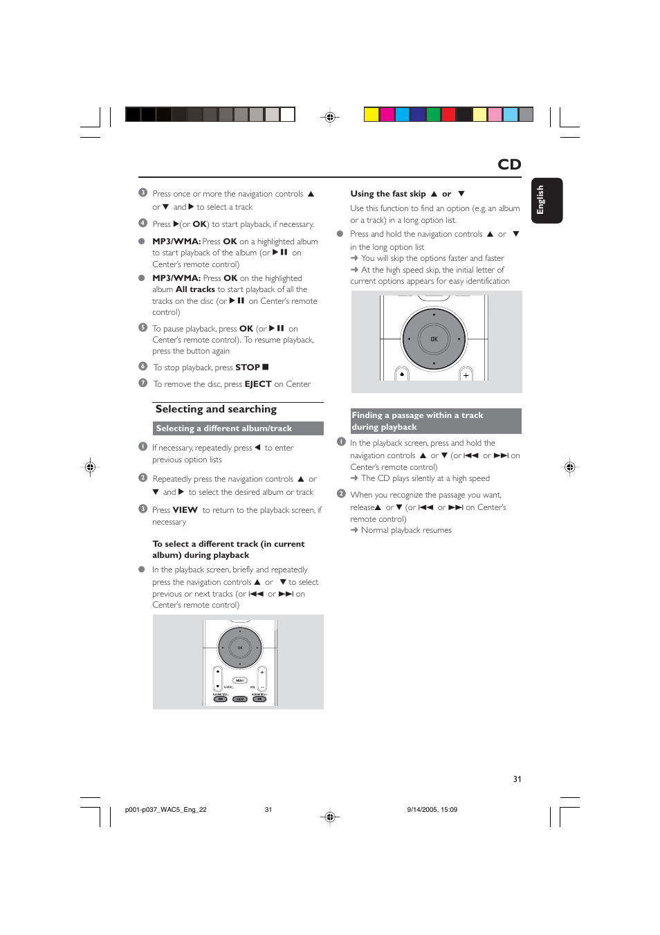 Philips WAC5 User Manual | Page 31 / 37