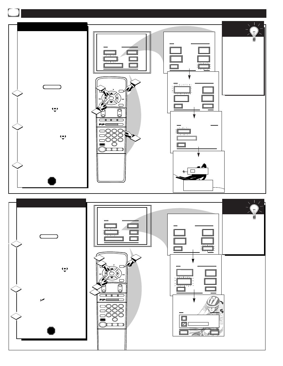 Eature, Ontrols, Continued | Set clock, Mart | Philips 9P5031C1 User Manual | Page 14 / 52