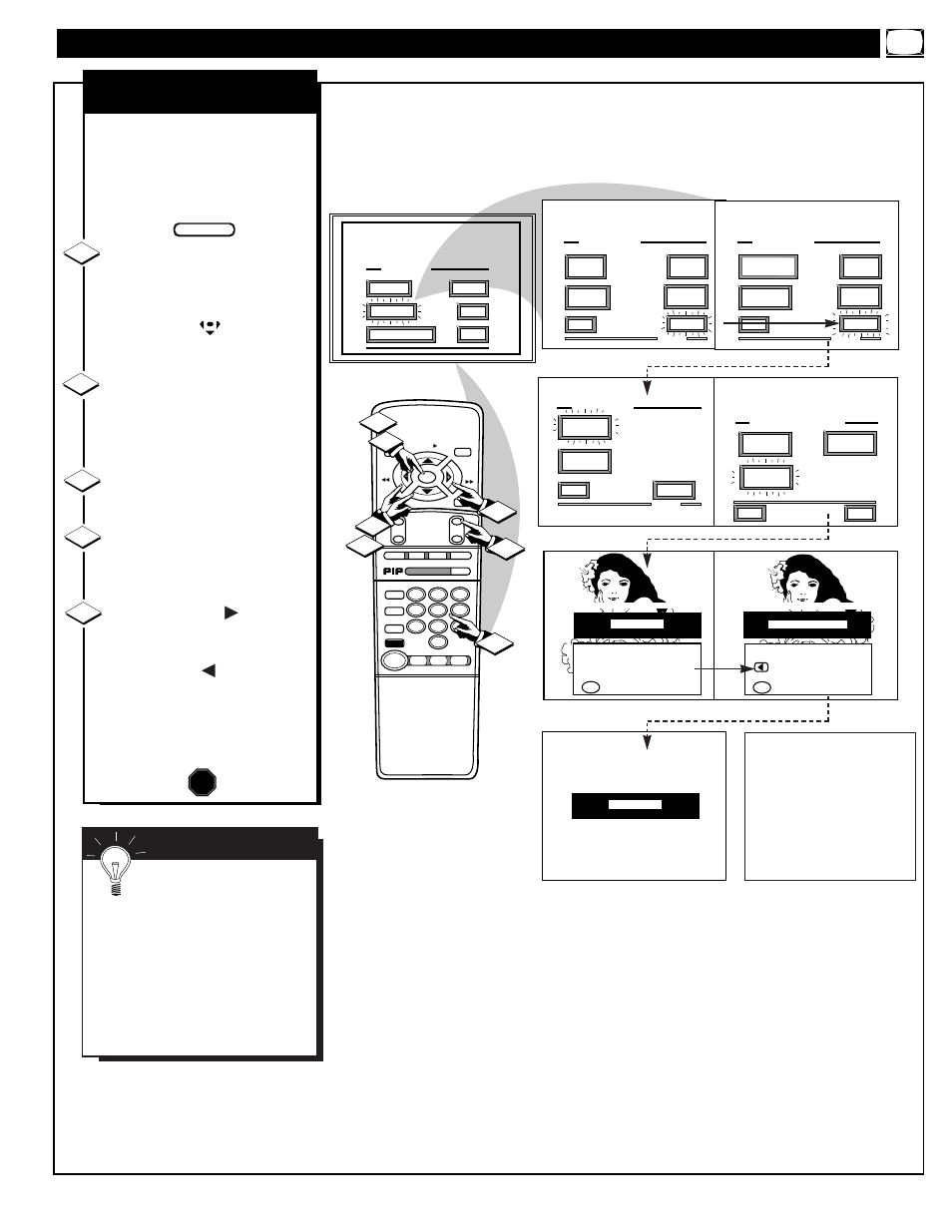 Eature, Ontrols, Continued | Parental control channel blocking, Mart | Philips 9P5031C1 User Manual | Page 17 / 52