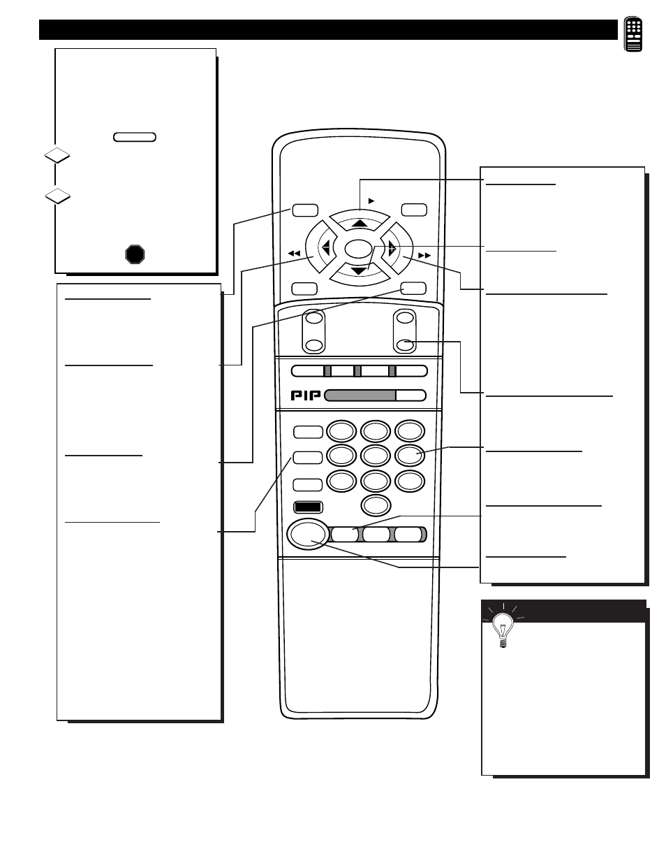 Vcr b, Sing the, Emote | Uttons | Philips 9P5031C1 User Manual | Page 39 / 52