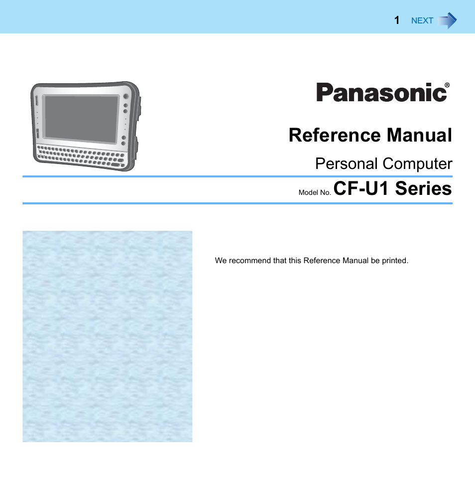 Philips CF-U1 User Manual | 85 pages