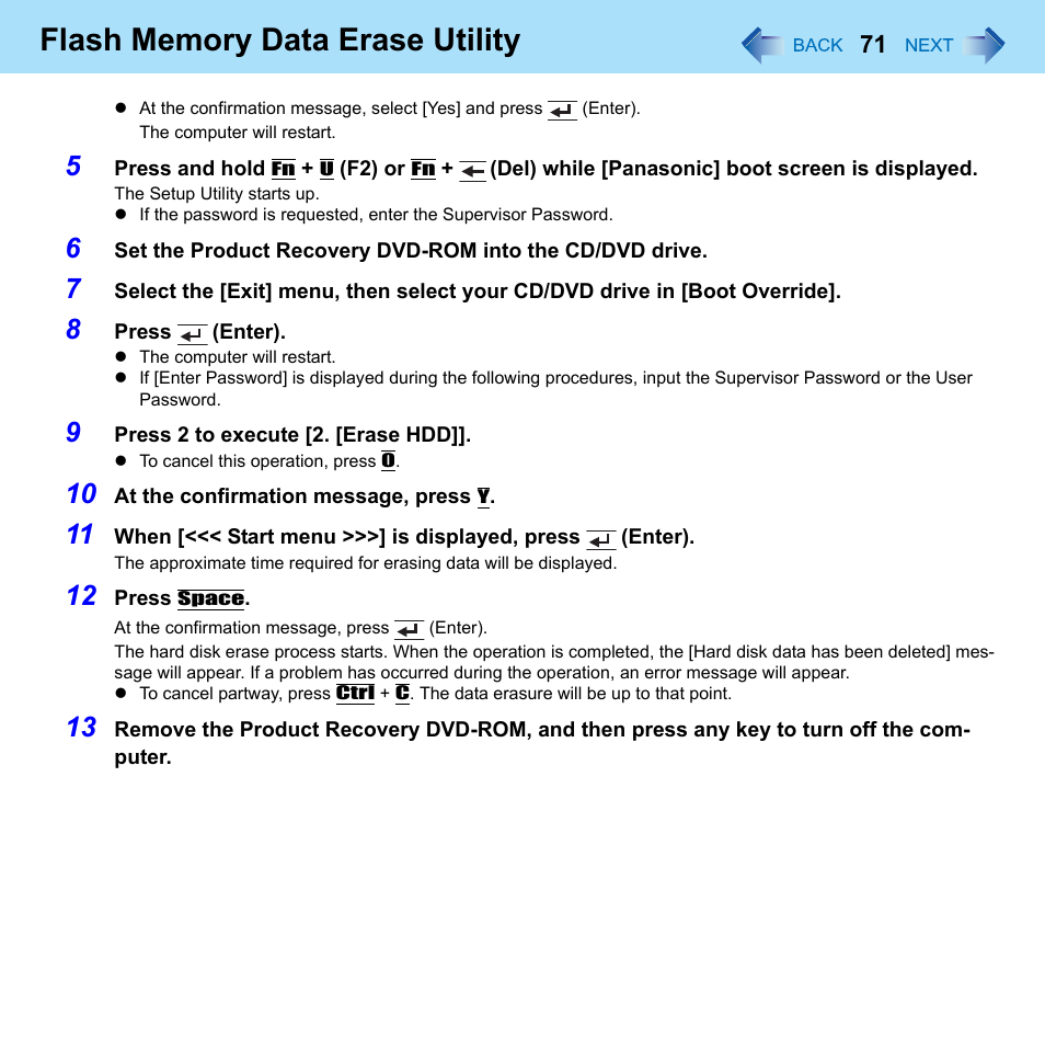 Philips CF-U1 User Manual | Page 71 / 85