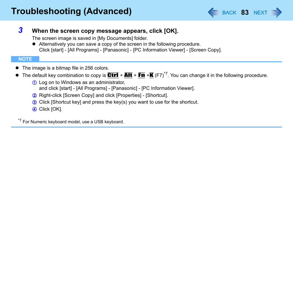 Troubleshooting (advanced) | Philips CF-U1 User Manual | Page 83 / 85
