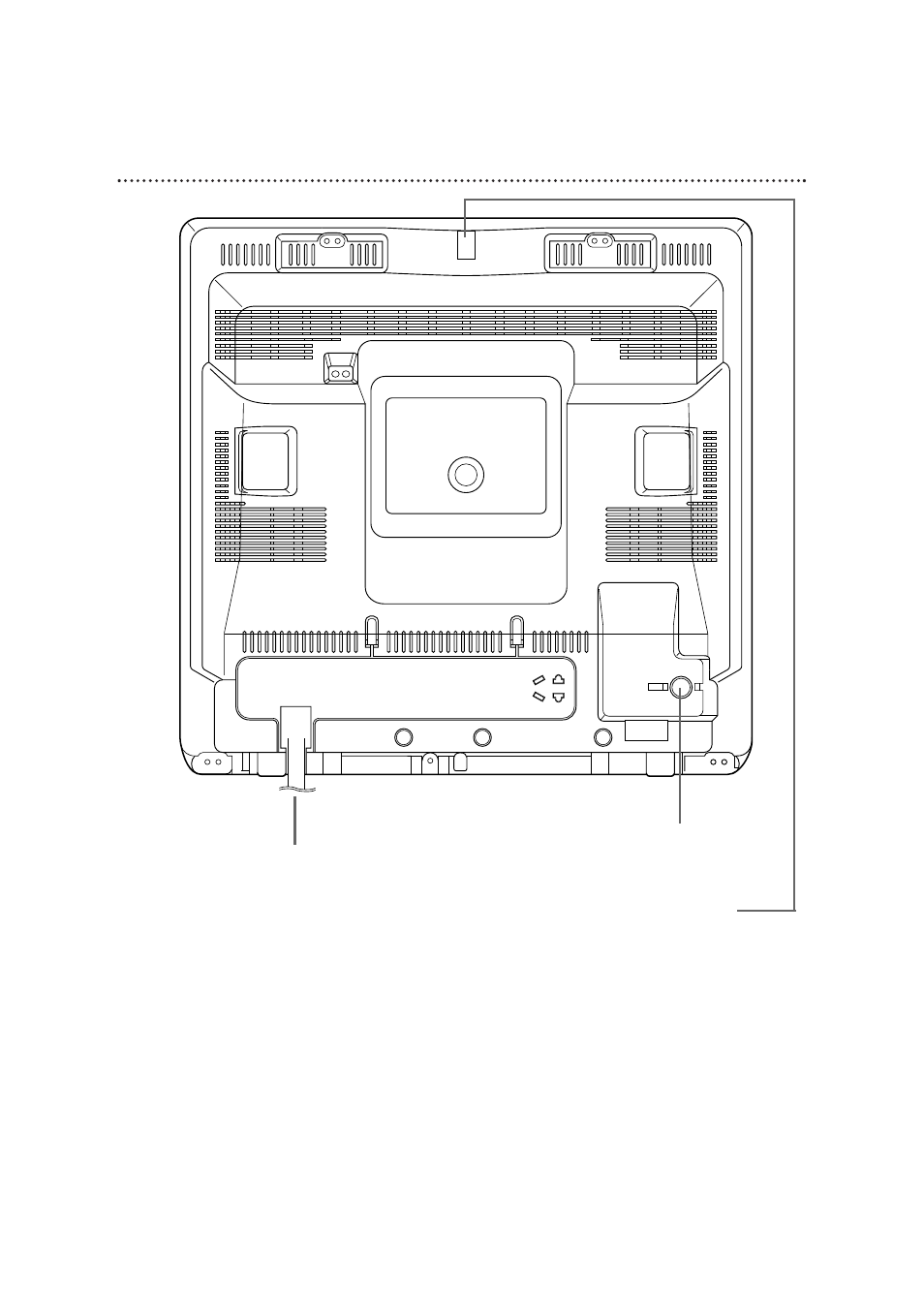 Rear panel 21 | Philips CCB 192AT User Manual | Page 21 / 60
