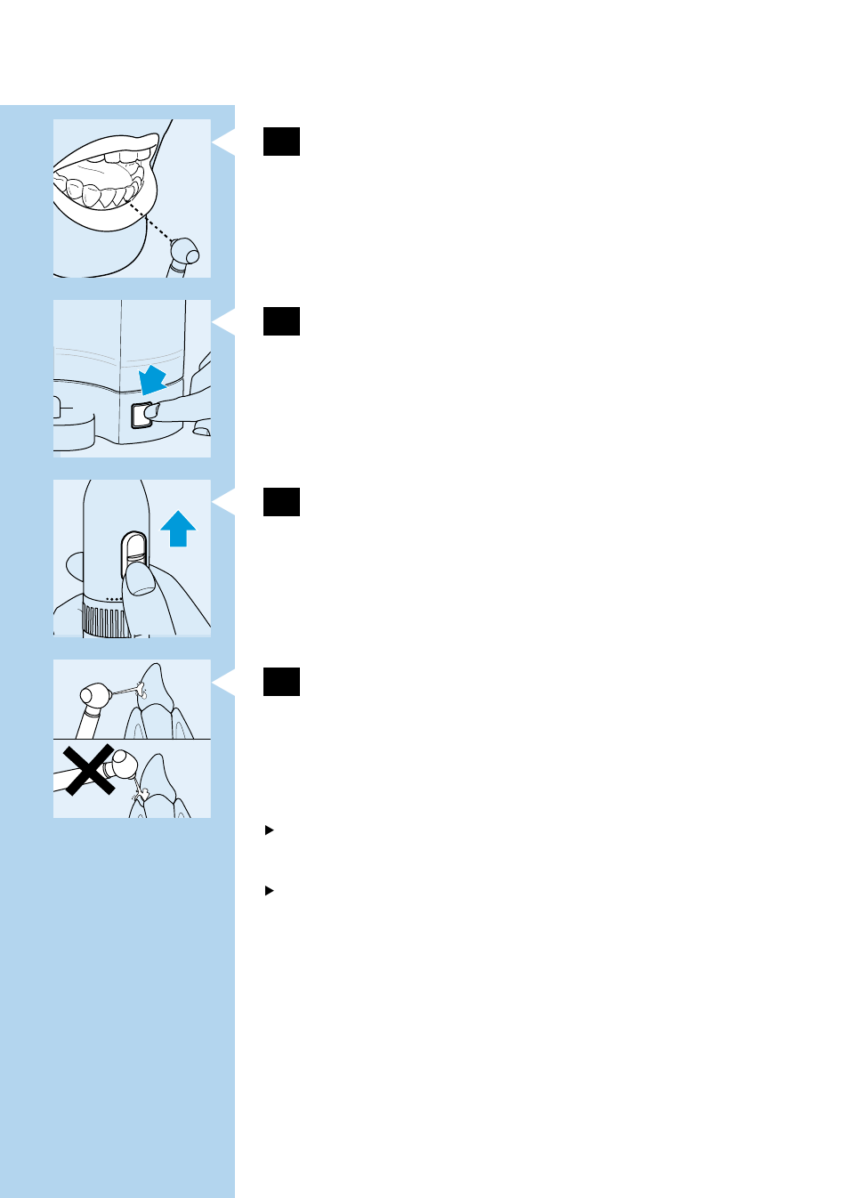 Philips sensiflex HX2225 User Manual | Page 20 / 52