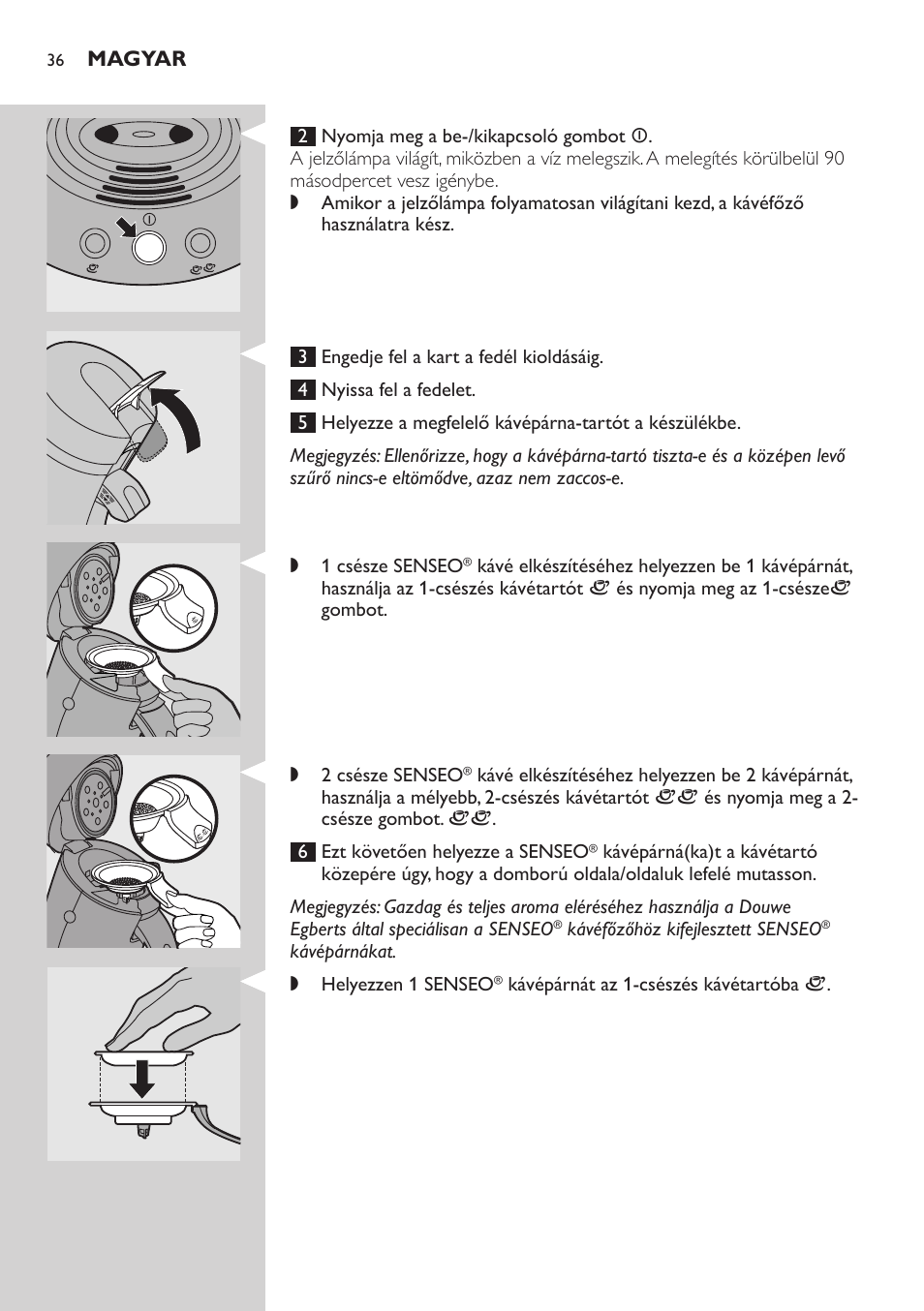 Philips HD7805 User Manual | Page 36 / 88