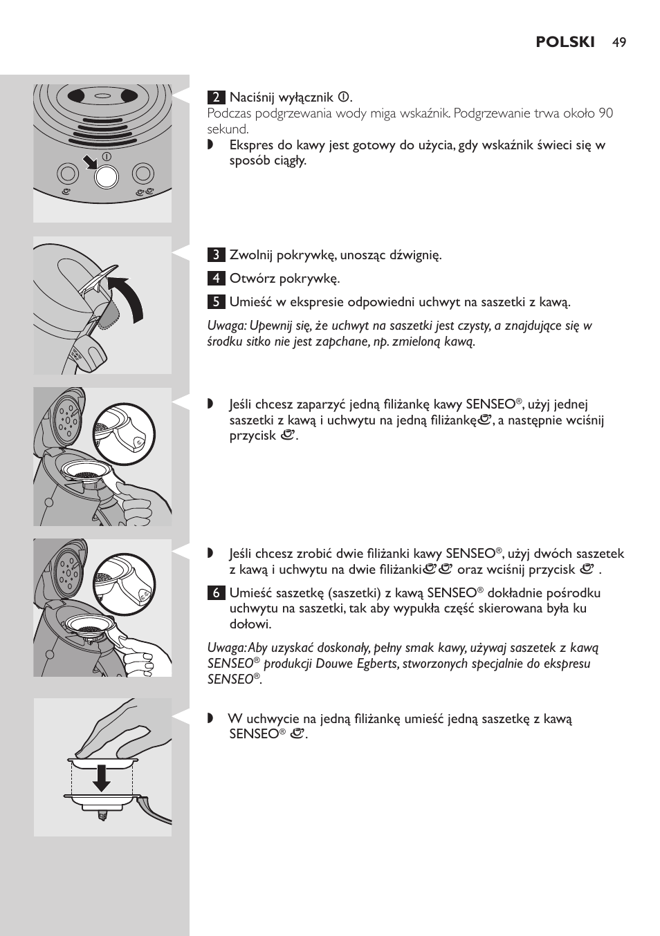 Philips HD7805 User Manual | Page 49 / 88