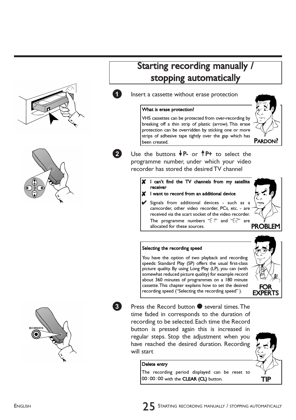 Philips VR 260/07 User Manual | Page 25 / 52