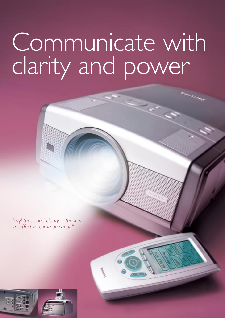 Communicate with clarity and power | Philips PXG30 User Manual | Page 5 / 6