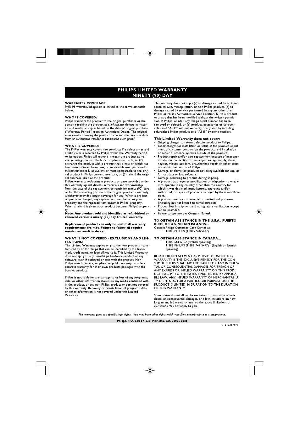 Philips GoGear DC276 User Manual | Page 3 / 9