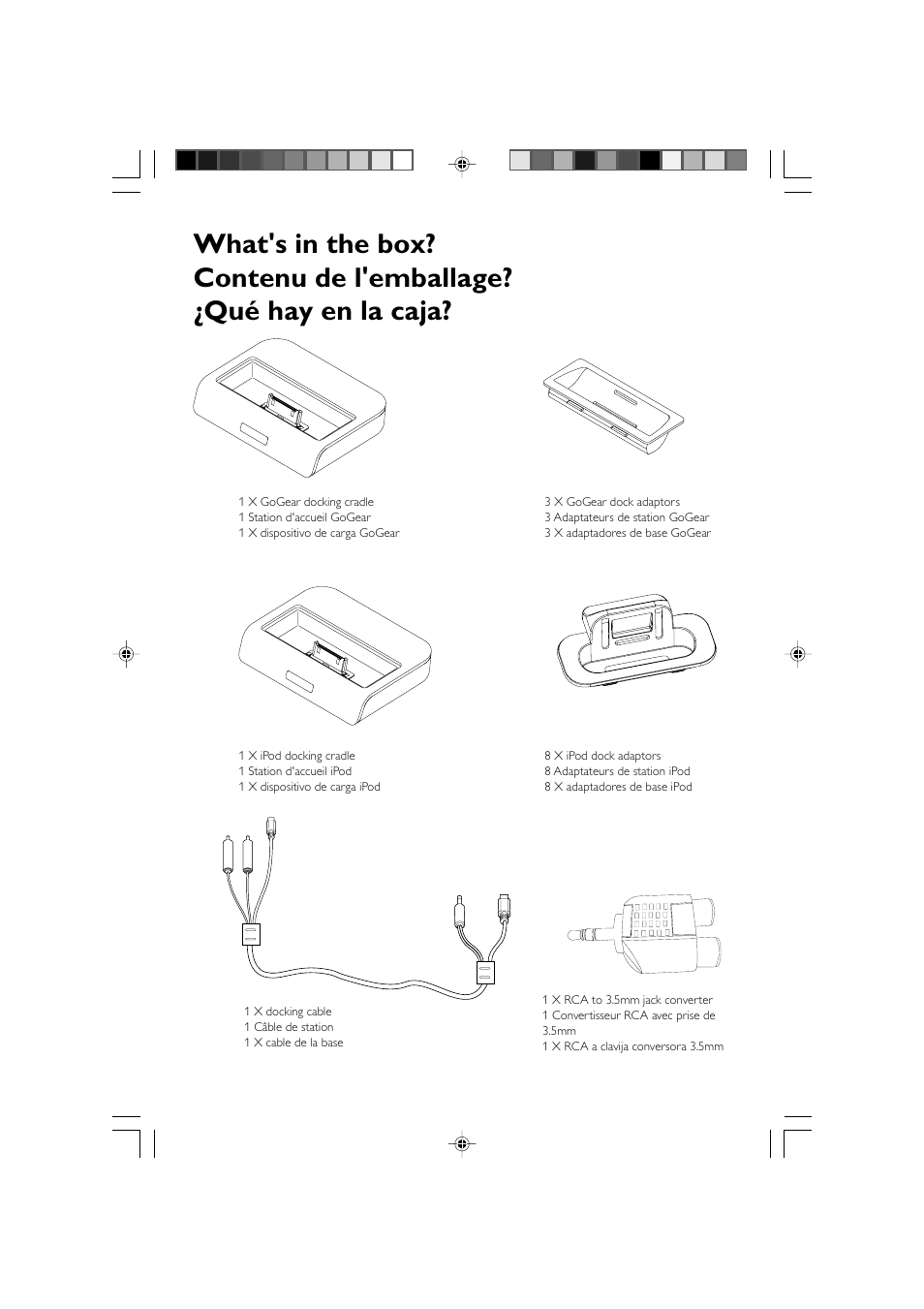 Philips GoGear DC276 User Manual | Page 4 / 9