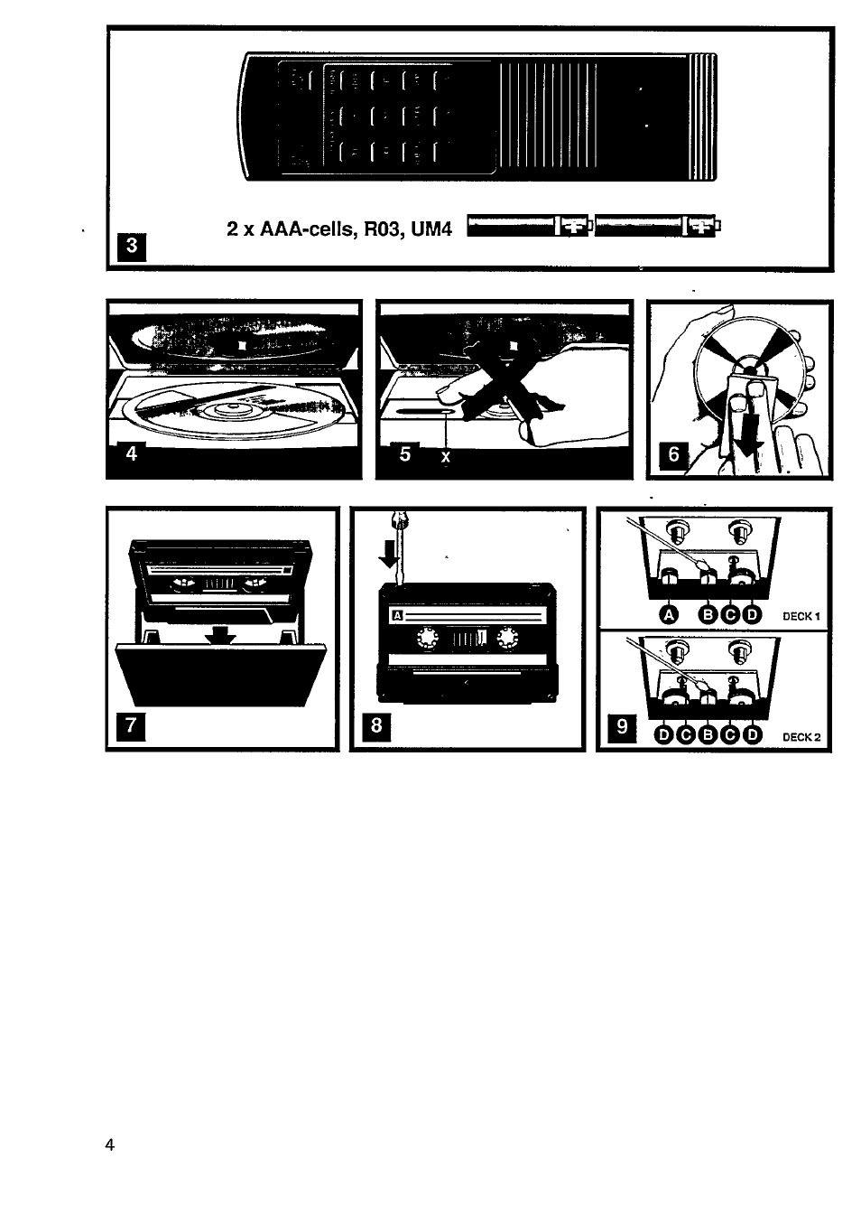 Philips AZ8404 User Manual | Page 4 / 14