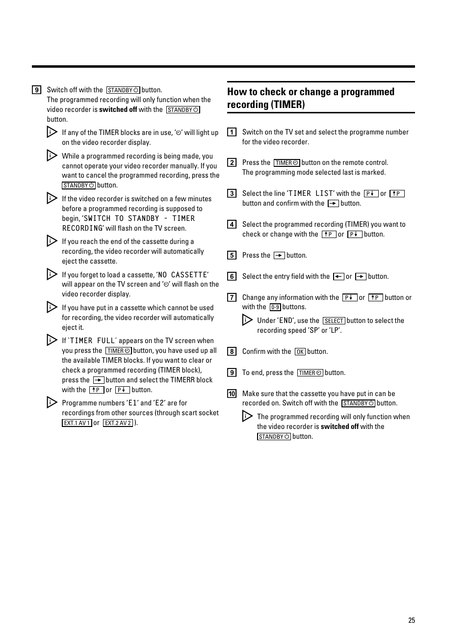 Philips VR9185 User Manual | Page 27 / 40