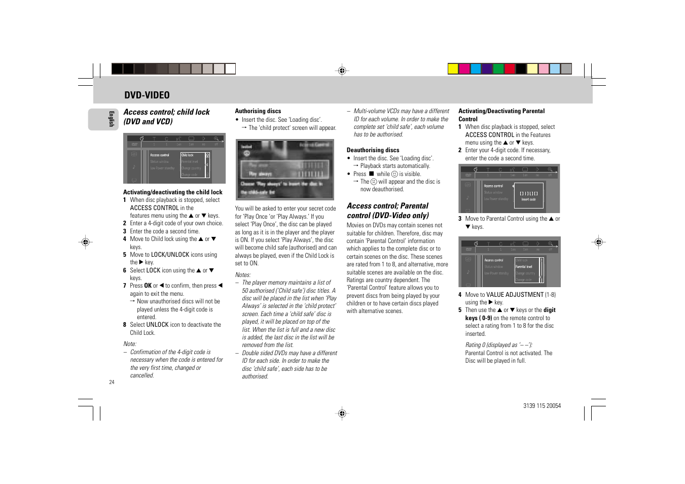 Dvd-video | Philips FW-D1 User Manual | Page 24 / 41