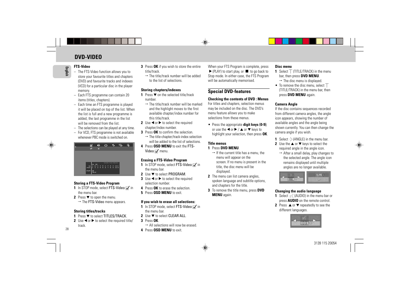 Dvd-video | Philips FW-D1 User Manual | Page 28 / 41