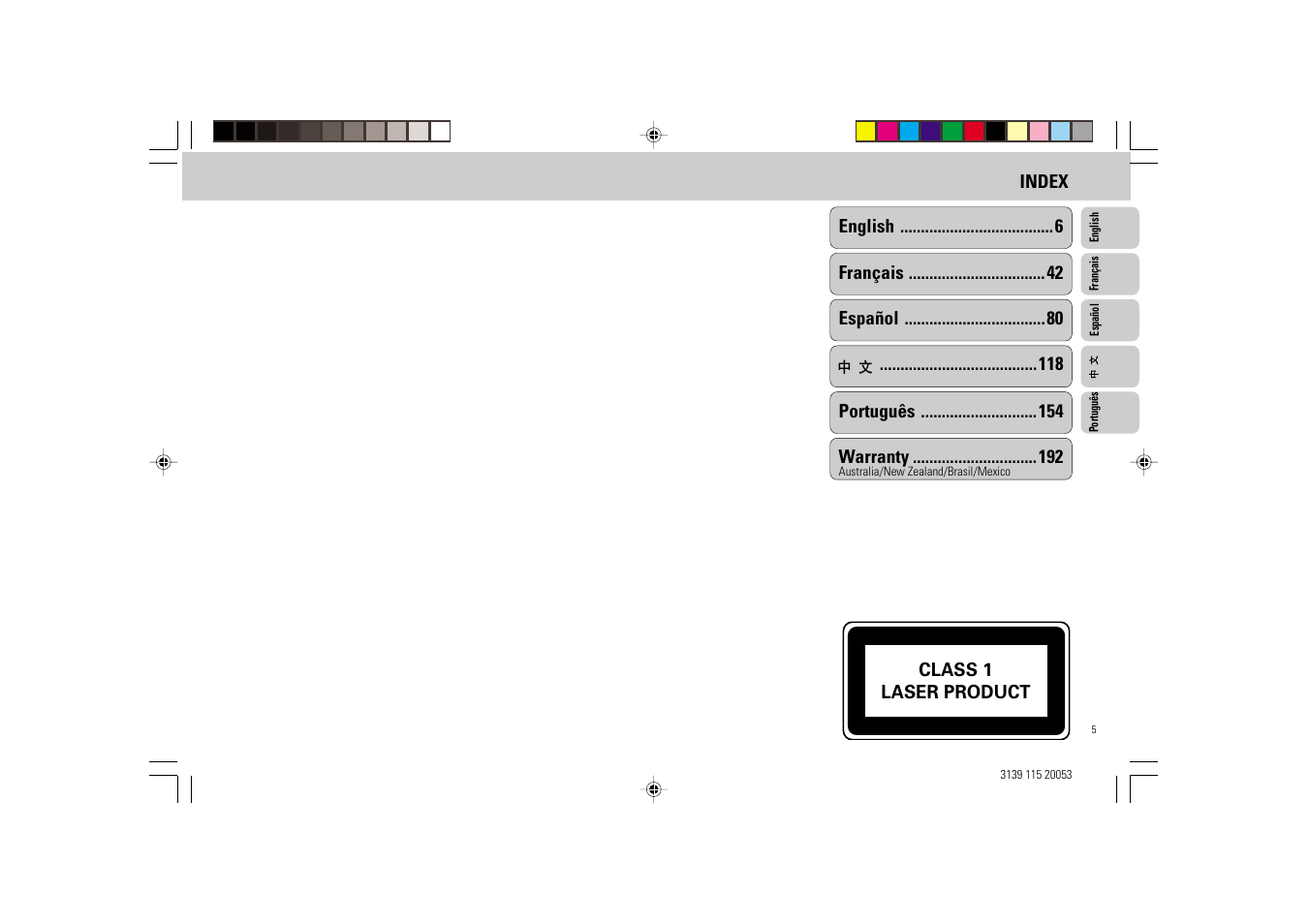 Philips FW-D1 User Manual | Page 5 / 41