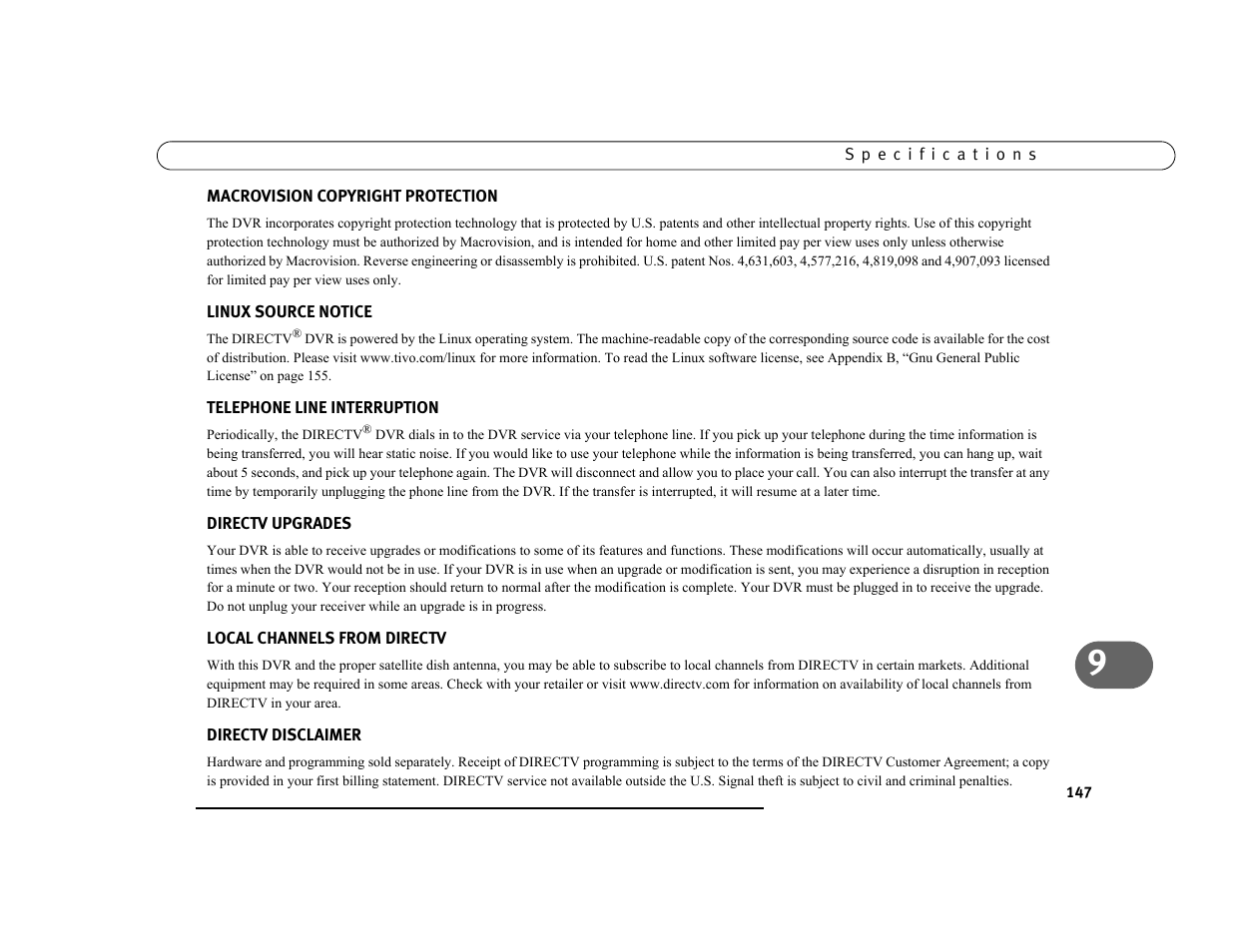 Philips DSR7000R/17 User Manual | Page 158 / 176
