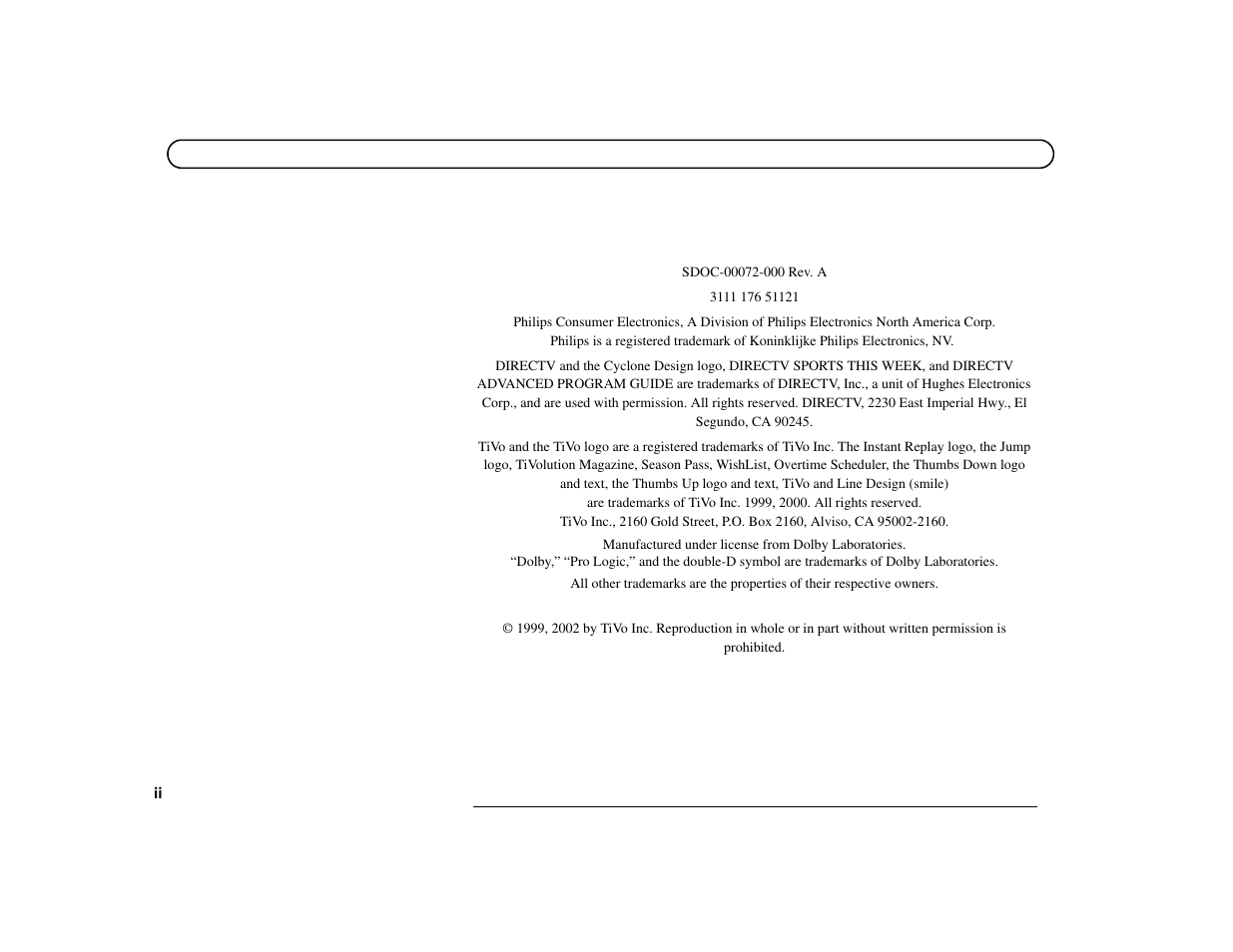 Philips DSR7000R/17 User Manual | Page 5 / 176