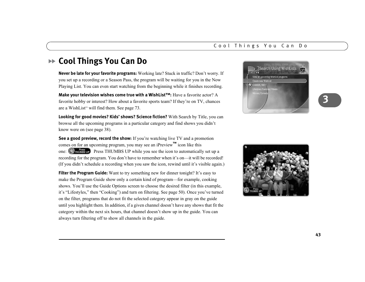 Cool things you can do | Philips DSR7000R/17 User Manual | Page 54 / 176