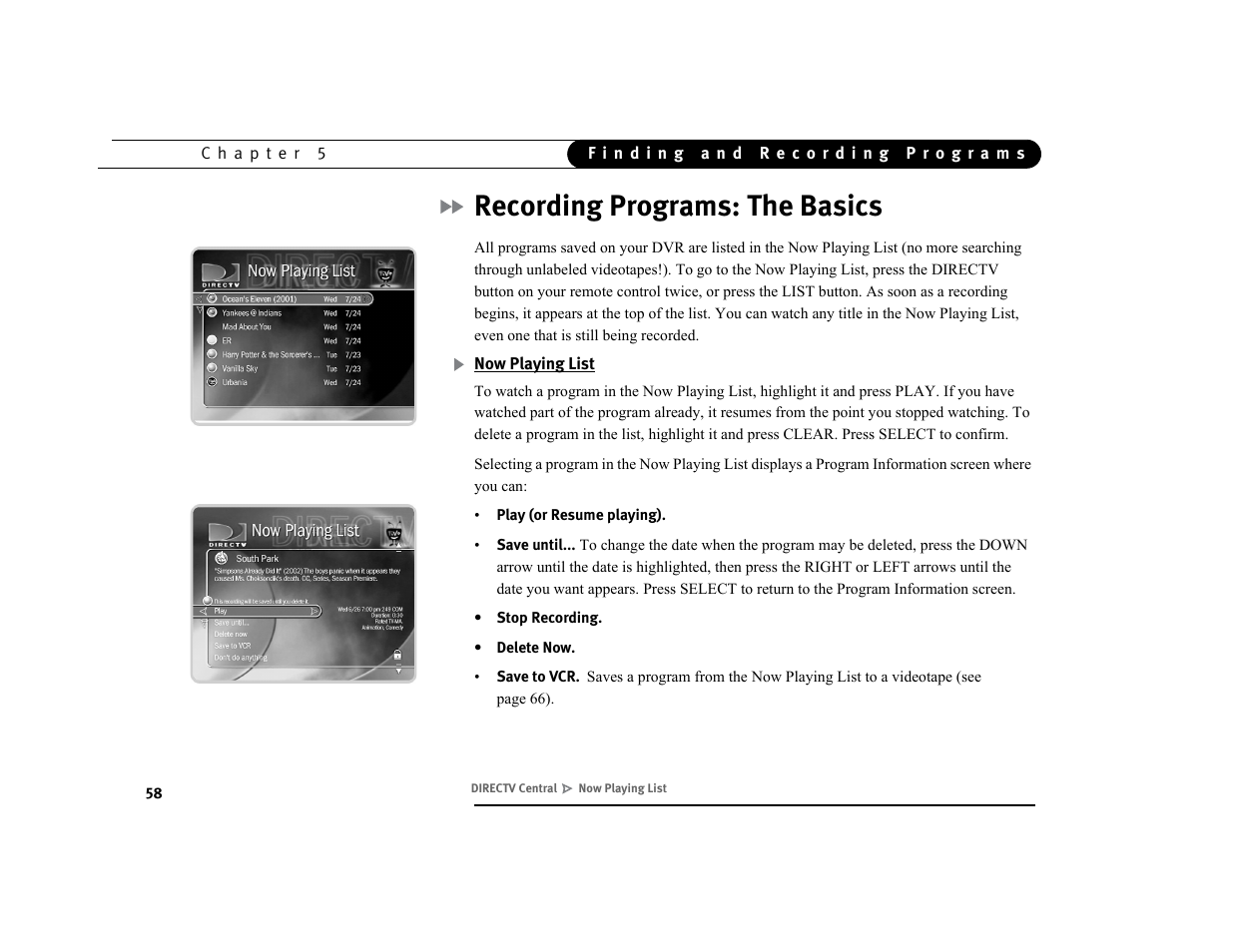 Recording programs: the basics | Philips DSR7000R/17 User Manual | Page 69 / 176