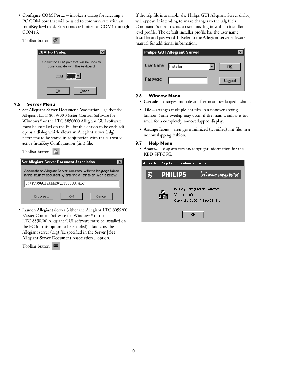 Philips KBD-SFTCFG User Manual | Page 10 / 16