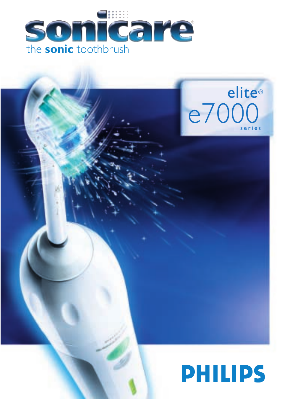 Philips Sonicare e7000 Series User Manual | 48 pages