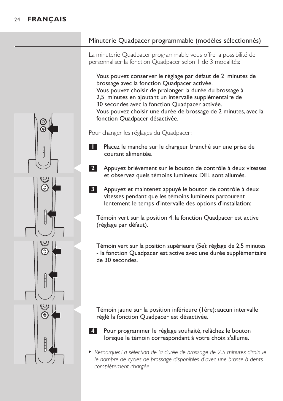 Philips Sonicare e7000 Series User Manual | Page 24 / 48